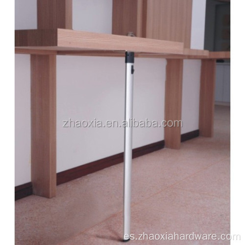 pata de mesa plegable de aluminio ajustable